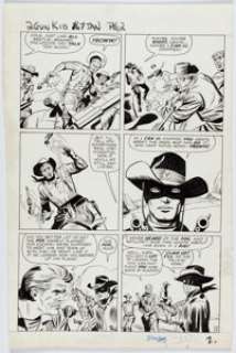 Ayers, Dick | Dick Ayers and Paul Reinman Two Gun Kid #67 Story Page 2 Original Art (Marvel, 1964).... | Heritage