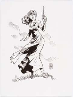 Unidentified Alternative Art Comic Artist - Brian Hurtt - Becky Montcrief Specialty Illustration Original Art (2010)....