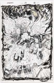 Lee, Jim | Jim Lee and Richard Bennett WildC.A.T.S: Covert Action Teams #19 Splash Page 17 Original Art (Image, 1995).... | Heritage