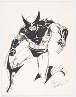 Cockrum, Dave | Dave Cockrum - Wolverine Illustration Original Art (c. 1983).... | Heritage
