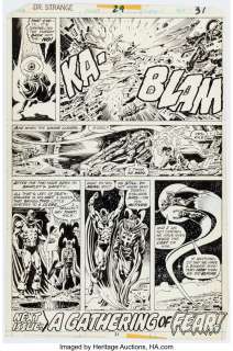 Sutton, Tom | Tom Sutton and Ernie Chan Doctor Strange #29 Story Page 17 Original Art (Marvel, 1978).... | Heritage