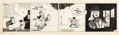 Debeck, Billy | Billy DeBeck Barney Google Daily Comic Strip dated 8-1-31 (King Features Syndicate, 1931).... | Heritage