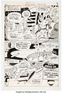 Shooter, Jim - Jim Shooter and Win Mortimer Adventure Comics #373 Story Page 3 Original Art (DC, 1968)...