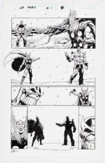 Starlin, Jim | Jim Starlin and Al Milgrom Captain Marvel #17 Story Page 4 Original Art (Marvel, 2001).... | Heritage