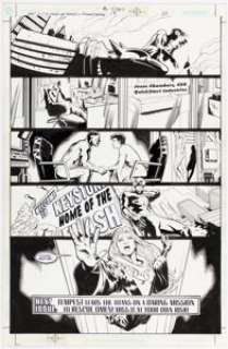 Zircher, Patrick - Patrick Zircher, Andrew Robinson, and Mark Propst The Titans #13 Story Page 22 Original Art (DC, 2000)....