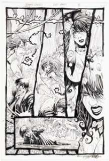 Castillo, Tommy - Tommy Castillo and Rodney Ramos Detective Comics #799 Story Page 5 Original Art (DC, 2004)....