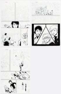 Image Comics artist - Mike Norton, Clint Hilinski, and Clayton Brown Voltron: Defender of the Universe Story Page Original Art Group of ... (Total: 3 Original Art)