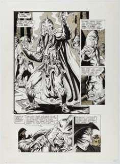 Stiles, Steve - Kent Burles and Steve Stiles Adventurers #6 Story Page #8 Original Art (Adventure Publications, 1988)....
