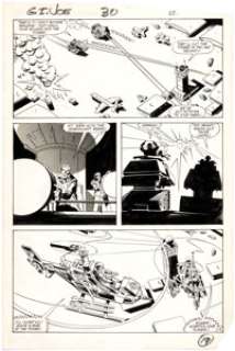 Springer, Frank | Frank Springer and Andy Mushynsky G.I. Joe, A Real American Hero #30 Story Page 19 Original Art (Marvel, 1984).... | Heritage