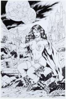 Rio, Al - Al Rio - Dejah Thoris Specialty Illustration Original Art (2004)....