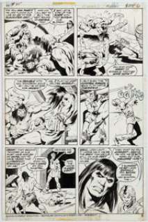 Buscema, John | John Buscema and Neal Adams (as C. Bunkers) Conan the Barbarian #45 Story Page 4 Original Art (Marvel, 1974).... | Heritage