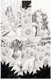 Durham, Robert - Rob Durham Cavewoman: Snow #2 Story Page 9 Original Art (Amryl Entertainment, 2011)....