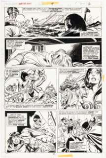 Kane, Gil | Gil Kane and Frank Springer Giant-Size Conan #4 Story Page 2 Original Art (Marvel, 1975).... | Heritage