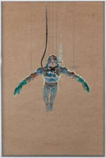 Maker Unidentified | Dean Motter The Watcher Album Cover Illustration Original Art (Attic, 1985).... | Heritage