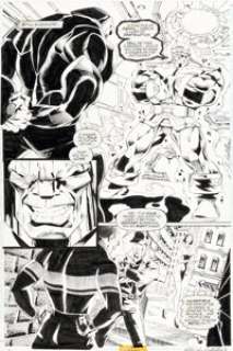 Castellini, Claudio - Claudio Castellini and Paul Neary Marvel vs. DC #2 Story Page 18 Original Art (Marvel/DC, 1996)....