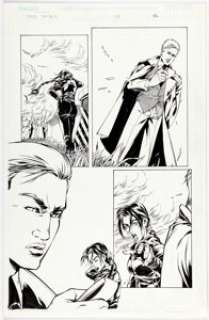 Tortosa, Wilson - Wilson Tortosa and Jonathan Sibal Tomb Raider: The Series #38 Story Page 11 Original Art (Image, 2004)....