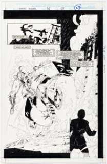 Larroca, Salvador | Salvador Larroca and Sergio Melia Ghost Rider #56 Story Page 18 Original Art (Marvel, 1994).... | Heritage