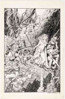 Morrow, Gray | Gray Morrow - Fantasy Illustration Original Art (1976).... | Heritage