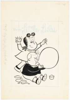 Dell Artist | Dell Artist Marge’s Little Lulu #161 Cover Original Art (Dell, 1961-1962).... | Heritage