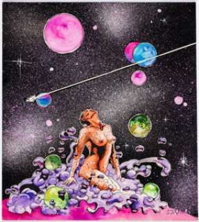 Sorel, Guillaume | Guillaume Sorel "The Bogeyman" Illustration Original Art (undated).... | Heritage