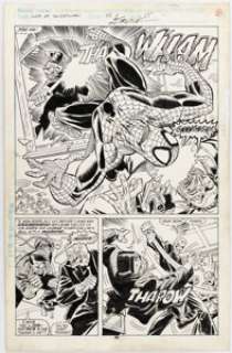Saviuk, Alex | Alex Saviuk and Keith Williams Web of Spider-Man #68 Story Page 15 Original Art (Marvel, 1990).... | Heritage