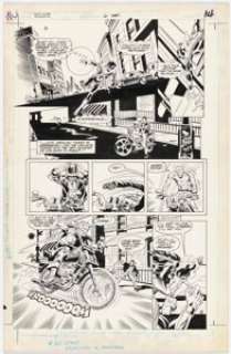 Smith, Tod | Tod Smith and Rick Magyar The Vigilante #21 Story Page 14 Original Art (DC, 1985).... | Heritage