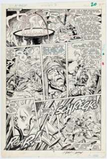 Gammill, Kerry | Kerry Gammill and Dan Green The Uncanny X-Men #223 Story Page 15 Original Art (Marvel, 1987).... | Heritage