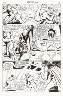 Shooter, Jim | Jim Shooter and Win Mortimer Adventure Comics #374 Story Page 10 Original Art (DC, 1968).... | Heritage
