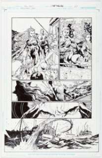 Reis, Ivan - Ivan Reis and Joe Prado Brightest Day #1 Story Page 11 Original Art (DC, 2010)....