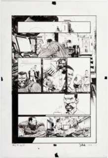 Murphy, Sean Gordon - Sean Gordon Murphy Punk Rock Jesus #1 Story Page 22 Original Art (DC, 2012).... (Total: 2 Items)