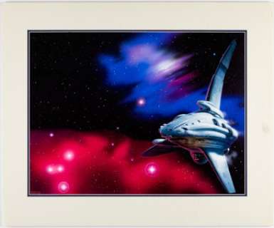 Chris Moore | The Ship Who Sang Paperback Novel Wraparound Cover Painting Original Art (Corgi, 1999).... | Heritage