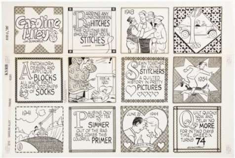 Jim Scancarelli - Gasoline Alley Sunday Comic Strip Original Art dated 2-12-1995 (Tribune Media Services, 1995)....