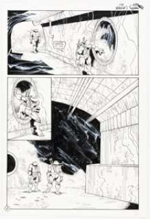 Jim Lawson and Jason Temujin - Teenage Mutant Ninja Turtles #3 Story Page 18 Original Art (Mirage, 1994)....