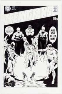 Nick Cardy | Teen Titans #25 Cover Re-Creation Original Art (DC, 2006).... | Heritage