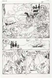 Sergio Aragonés Sergio Aragonés Groo the Wanderer #34 Story Pages 21 Original Art (Marvel, 1987). | Heritage