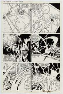 Richard Case and Randy Emberlin Doctor Strange, Sorcerer Supreme #2 Story Page 23 Original Art (Marvel, 1989). | Heritage