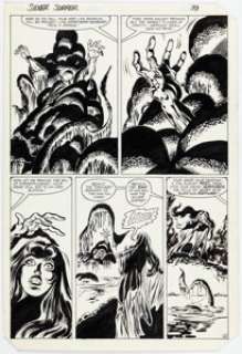 John Byrne and Tom Palmer Silver Surfer #1 Story Page 39 Original Art (Marvel, 1982). | Heritage