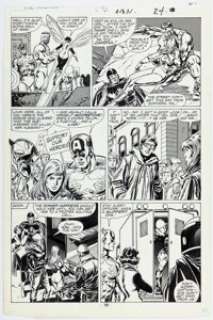 John Buscema and Tom Palmer The Avengers #270 Story Page 18 Original Art (Marvel, 1986). | Heritage