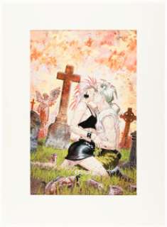 Sean Phillips Crisis #23 Cover Original Art (Fleetway, 1989). | Heritage