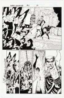 Jim Calafiore and Mark McKenna X-Men Unlimited #19 Story Page 29 Original Art (Marvel, 1998).