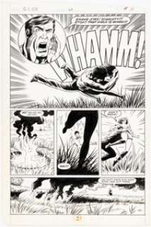 Ron Wagner and Andy Mushynsky G.I. Joe, A Real American Hero #63 Story Page 13 Original Art (Marvel, 1987). | Heritage