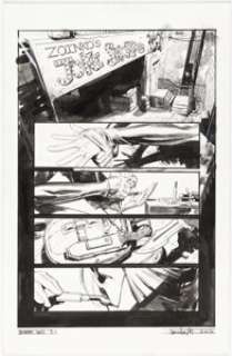 Sean Gordon Murphy Batman: White Knight #3 Story Page 1 Original Art (DC, 2018). | Heritage