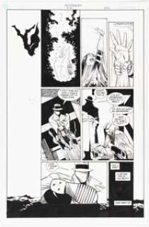 Rick Burchett Batman / Huntress: Cry for Blood #2 Story Page 22 The Question Original Art (DC, 2002). | Heritage