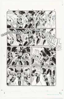 Aaron Conley Sabretooth Swordsman Story Page Original Art (Dark Horse, 2013).