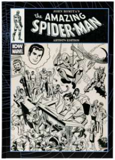John Romita Sr. The Amazing Spider-Man Artist’s Edition Limited Edition Hardcover #245/250 with Sketch (IDW, 2012). | Heritage