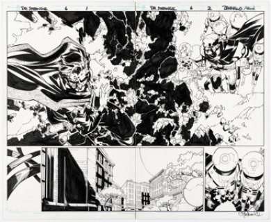 Chris Bachalo and Tim Townsend Doctor Strange #6 Double Page Spread 1-2 Original Art (Marvel, 2016). | Heritage