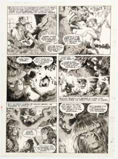 Mike Ploog Planet of the Apes #2 Story Page 3 Original Art (Marvel, 1974). | Heritage