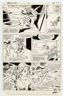 Frank Springer and Vince Colletta Dazzler #15 Spider-Woman Story Page 14 Original Art (Marvel, 1982). | Heritage