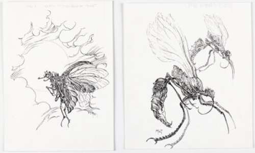 Michael Kaluta Elric At The End of Time Illustrations Original Art Group of 2 (2007). (Total: 2 Original Art) | Heritage