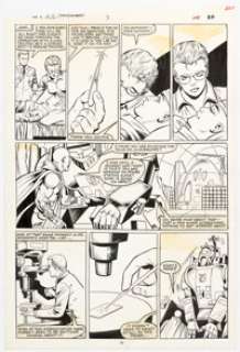 Herb Trimpe and Vince Colletta G.I. Joe and the Transformers #3 Story Page 16 Original Art (Marvel, 1986). | Heritage